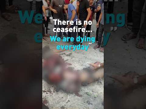 There is no ceasefire in Gaza