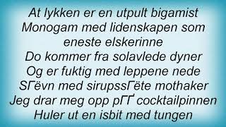 Solefald - Tequila Sunrise Lyrics