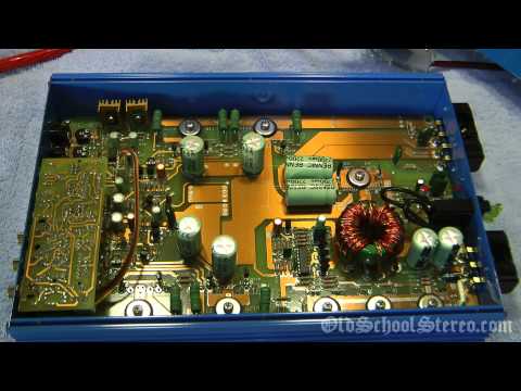 1998 Audio Art 2400 HO Car Amplifier Overviewed and Bench Tested Power Watts Volts RMS