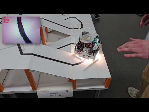 RoboCup Junior 2025 Line - 1st run Team BioBrause | german championship
