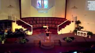 preview picture of video 'Lifeline - Stephanie Towne, my beautiful wife singing a solo this morning at Princeton Church of God'