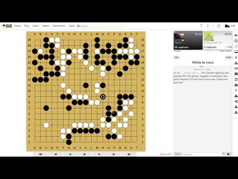 Road to 12 kyu at OGS: playing with amybot DDK