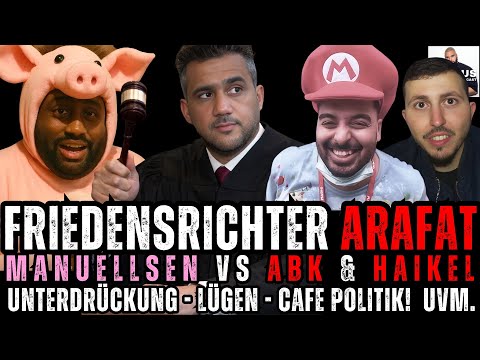 TISCH MIT MANUELLSEN & ANIMUS? INSIDER INFOS ZUM ARAFAT STREAM, CAFE POLITIK ANALYSE UVM.
