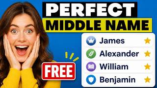 Middle Name Generator - How to Generate Middle Names ideas with AI in 3 Easy Steps