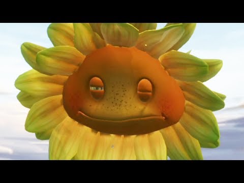 Plants vs. Zombies: Garden Warfare - Dramatic destruction of the Mega Sunflower