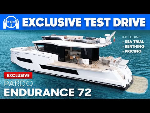 Tested: NEW Pardo Endurance 72 🚀 Driven, Yacht Tour & Review