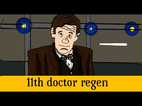 The 11th doctor regeneration.