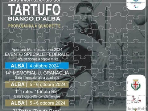 Bocce : Risultati Gara Internazionale del Tartufo Bianco Alba - 14° Memorial U. Granaglia -