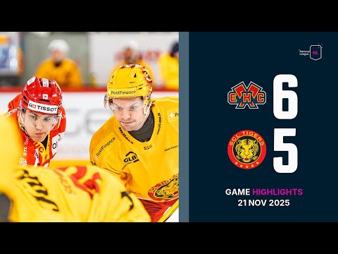 EHC Biel-Bienne vs. SCL Tigers - Game Highlights
