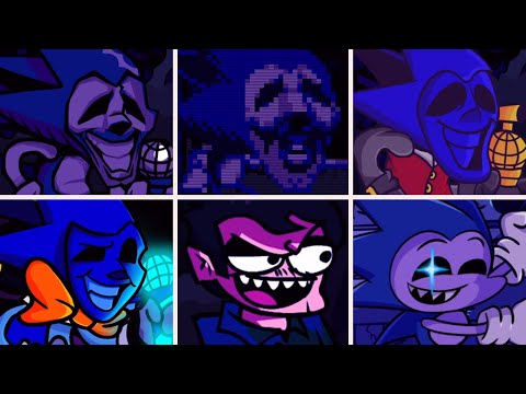 Friday Night Funkin' - Endless but everytime it's Majin Sonic turn a Different Skin Mod is used