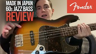 Video thumbnail for Fender Hybrid '60s Jazz Bass Review by kerodean