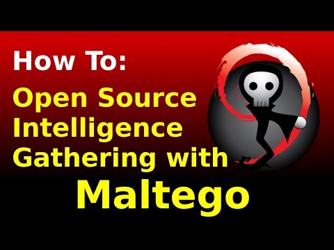 Open Source Intelligence Gathering with Maltego Video