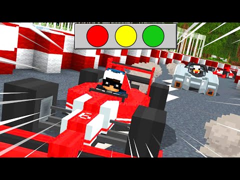 SFIDO BELLAFACCIA A UNA GARA DI FORMULA 1 SU MINECRAFT - ITA