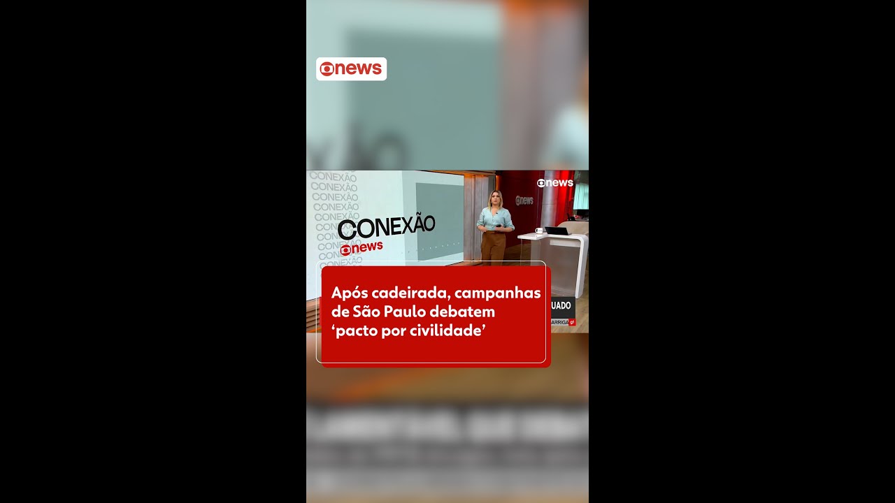 Após cadeirada, campanhas de São Paulo debatem ‘pacto por civilidade’ #g1 #g1eleições2024