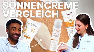 Die BESTE Sonnencreme fürs Gesicht? ☀️ Eucerin, A-Derma & Avène im Vergleich mit Hautärztin