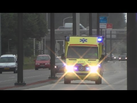 A1, Amstra Ambulance 01 145 Groningen Stad naar het UMCG