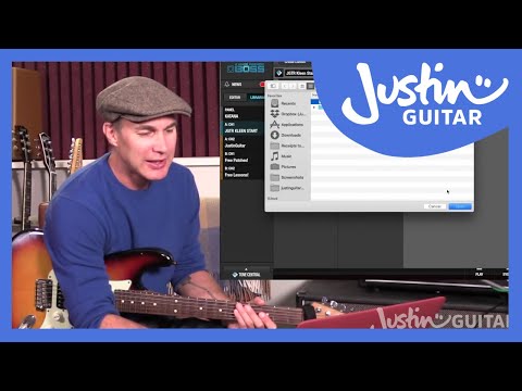 Boss Katana: How to import a Katana Patch Into Boss Tone Studio Guitar Lesson Tutorial Thingy