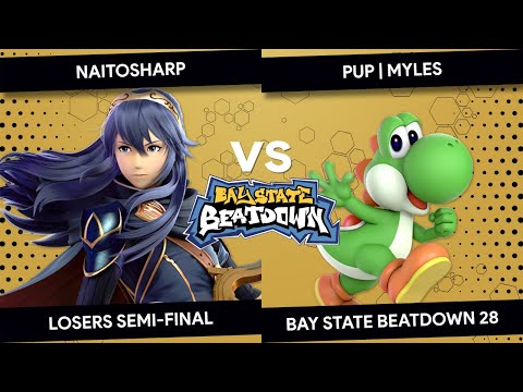 Bay State Beatdown #28 - naitosharp (Zero Suit Samus, Lucina) vs Myles (Yoshi) - Losers Semis