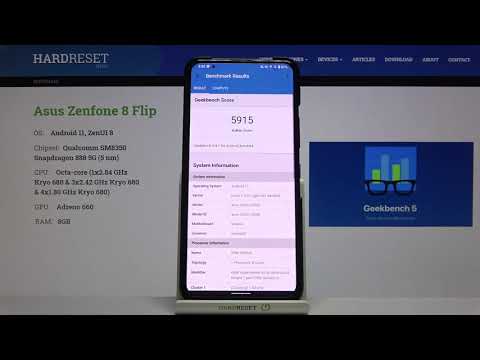 Geekbench 5 GPU Vulkan Test on ASUS ZenFone 8 Flip – Benchmark Test