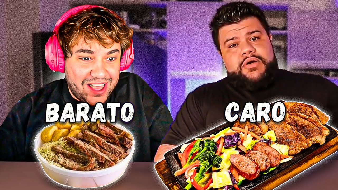 Churrasco Mais Caro vs Mais Barato pra ver Qual Compensa Mais - React Thiago Quatroque