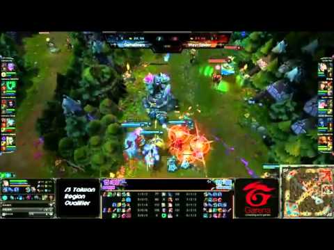 Gamania Maple Orianna VS Wayi Spider Game 3 Highlights   S3 Taiwan Qualifier MUST SEE