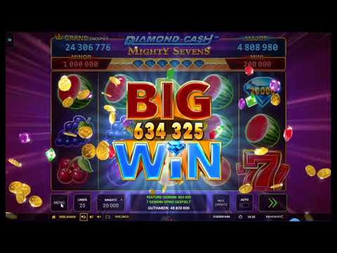 Diamond Cash Mighty Sevens kostenlos spielen - Novomatic / Novoline