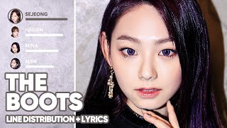 gugudan - The Boots (Line Distribution + Lyrics Color Coded) PATREON REQUESTED