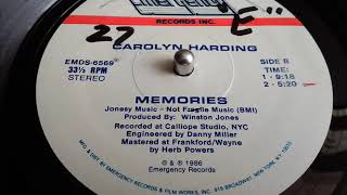 CAROLYN HARDING- MEMORIES E.P.   [B1]