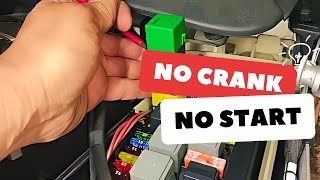 No Crank No Start Mercedes Benz diagnostic, why engine won't crank