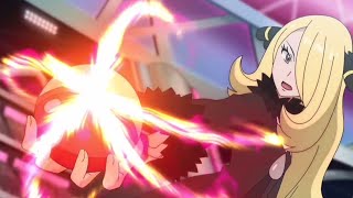 Cynthia Dynamax Togekiss - Pokemon Journeys Episode 124 Ash Vs Cynthia #pokemon #anipoke