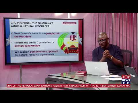 TUC’s Kwabena Nyarko Otoo calls for continuous public input in constitutional review. #Newsfile
