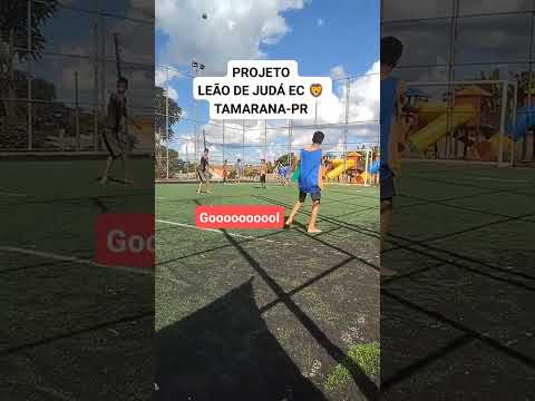 #viral #futebol #loucosporfutebol #escolinhadefutebol PROJETO LEÃO DE JUDÁ EC TAMARANA PR