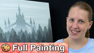 Zelda: Twilight Princess - "Misty Castle" Painting (Full Version)