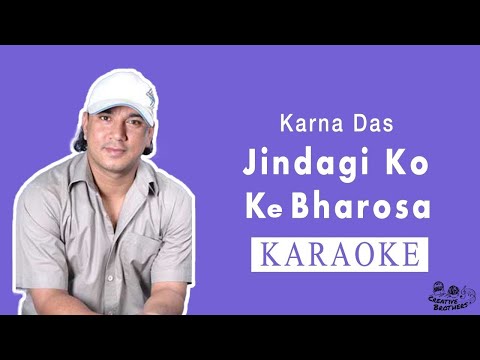 Jindagi Ko Ke Bharosa - Nepali Karaoke - Creative Brothers