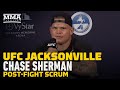 UFC Jacksonville: Firefighter Chase Sherman Defends Stipe Miocic Against Critics - MMA Fighting