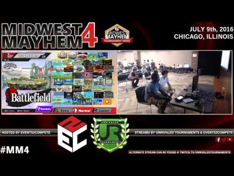 Midwest Mayhem 4 – Pools – V (Samus) vs. Masho (Roy)