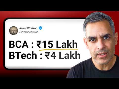 Can BCA Really Beat B.Tech in 2026?! | Warikoo Careers Hindi