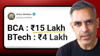 Can BCA Really Beat B.Tech in 2026?! | Warikoo Careers Hindi