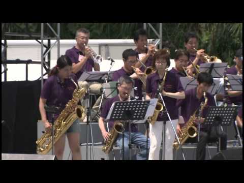 2012旭ジャズまつりMoanin` Mambo / Jazz Friends Big Band