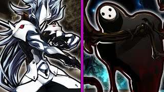 BBCF: 7(Hakumen) Vs. Someonewhodied(Arakune)