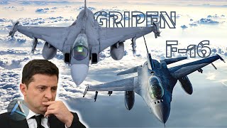 F-16 Fighting Falcon or JAS 39 Gripen? Which is Most Suitable For Ukraine ?