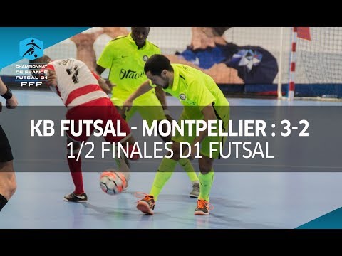 1/2 finales, KB Futsal - Montpellier Méditerranée : 3-2