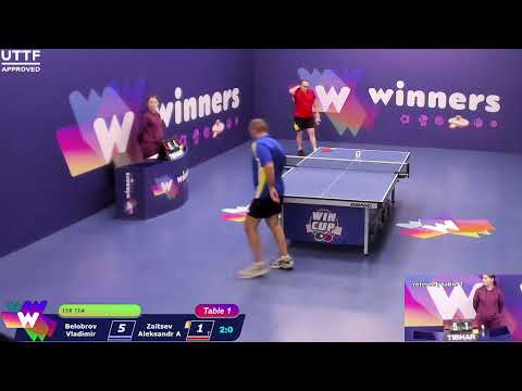 WINners CUP table 1  17.11   Belobrov Vladimir - Zaitsev Aleksandr A  17:00
