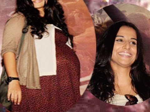 Vidya Balan's PREGNANT look