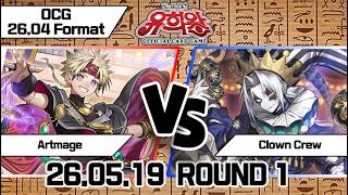 【KR /유희왕OCG】【Round 1】아르토메기아 VS 크라운클랜
