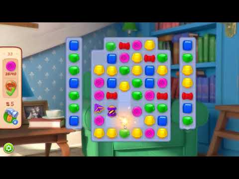 Homescapes Level 33 - NO BOOSTERS 🏠 | SKILLGAMING ✔️