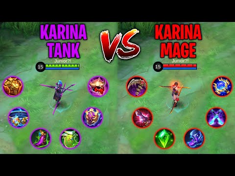Karina Tank Vs Karina Mage 😎