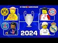 Champions League 2024 Semi-Finals preview: Dortmund vs PSG & Bayern vs Real Madrid in Lego Football