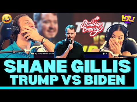 HIS TRUMP IMPRESSION IS ABSOLUTELY PERFECT! First time reacting to Shane Gillis | Trump vs Biden