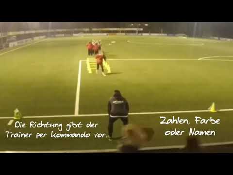 Fussballtraining: Schnelligkeitstraining - Sprünge - Richtungswechsel - Side Steps (2.0)